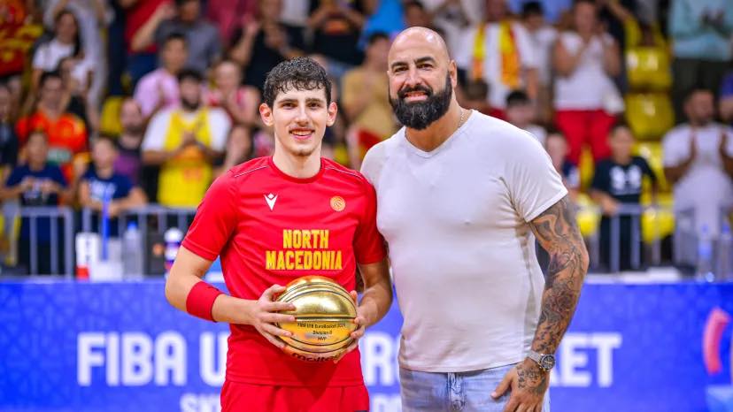 Честитки до Никола Јаниќиќ: MVP на FIBA U18 Европско Првенство 2024, Дивизија Б